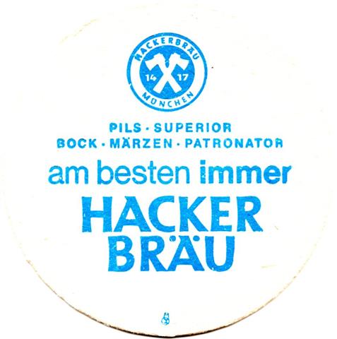 münchen m-by hacker ha rund 8b (215-pils superior-u glas-blau)